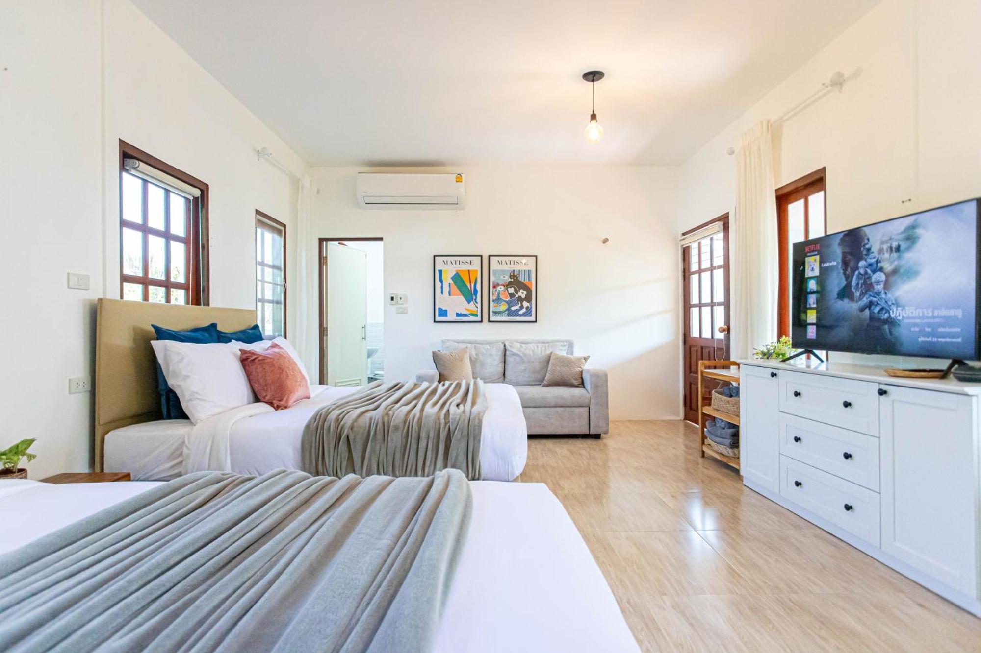Vawa Guesthouse Kanchanaburi Bagian luar foto