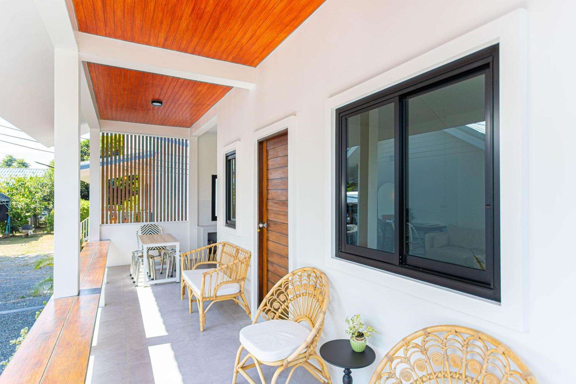 Vawa Guesthouse Kanchanaburi Bagian luar foto
